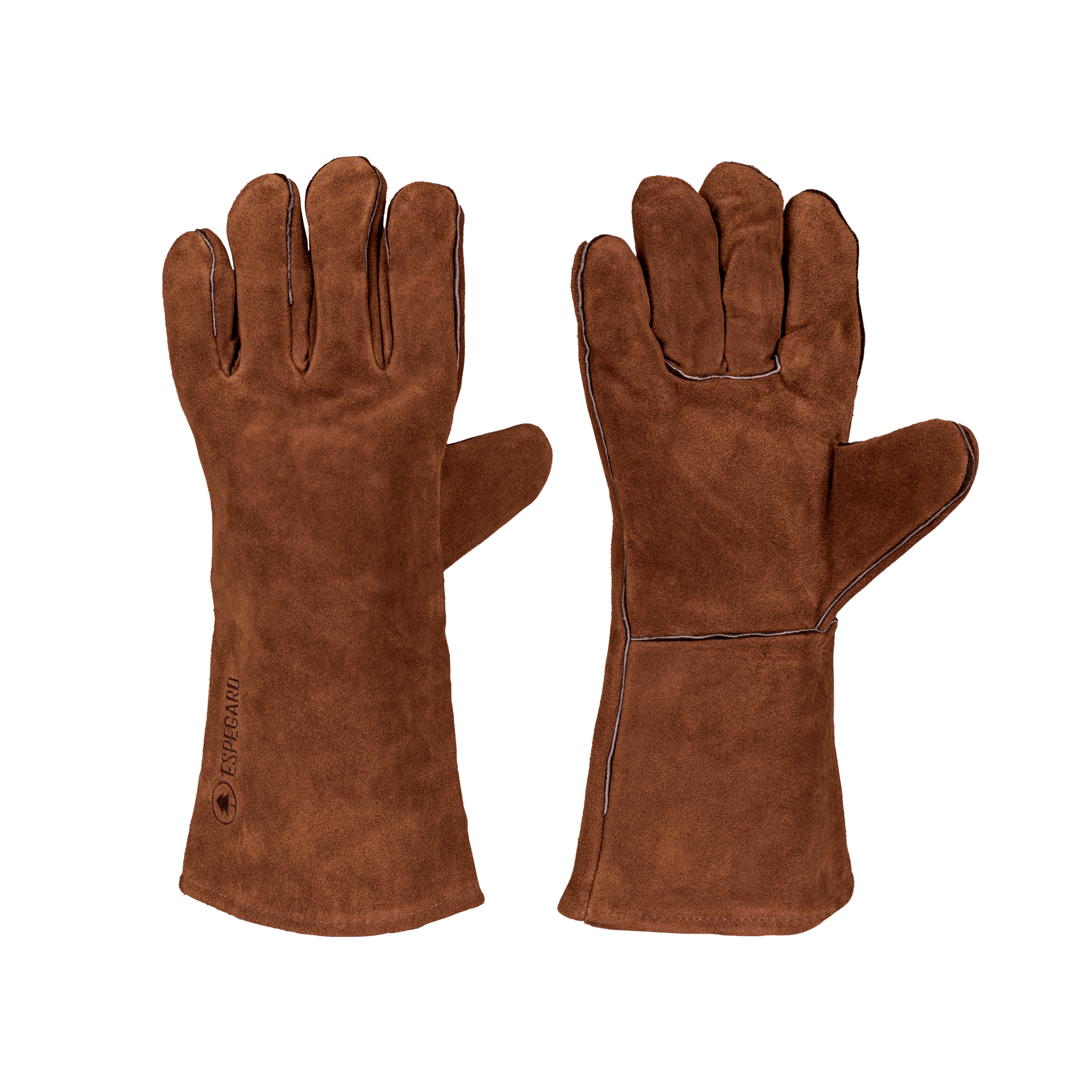 Grillihanskat, ruskea