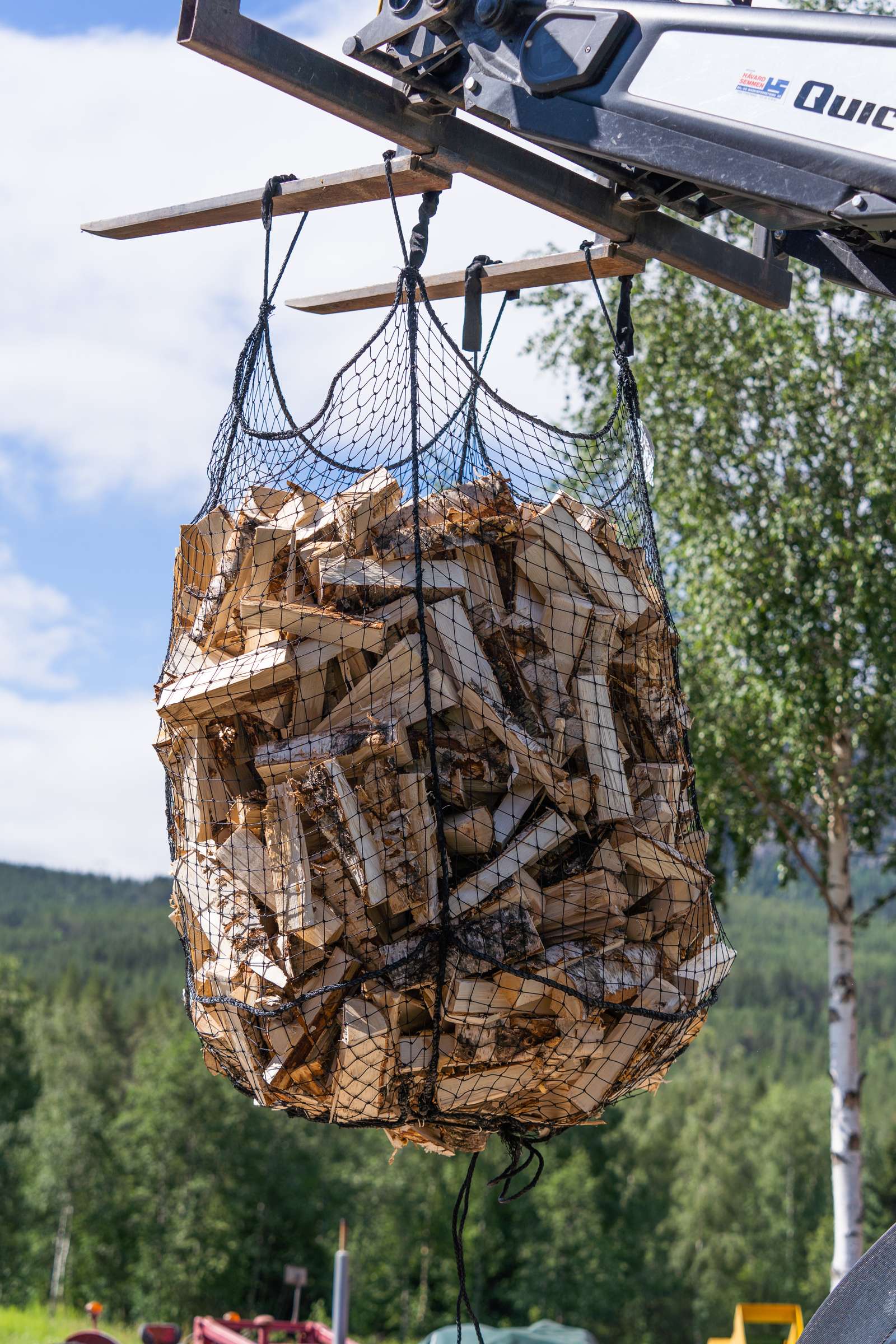 Verkkosäkki 1500 L, pohjatyhjennyksellä