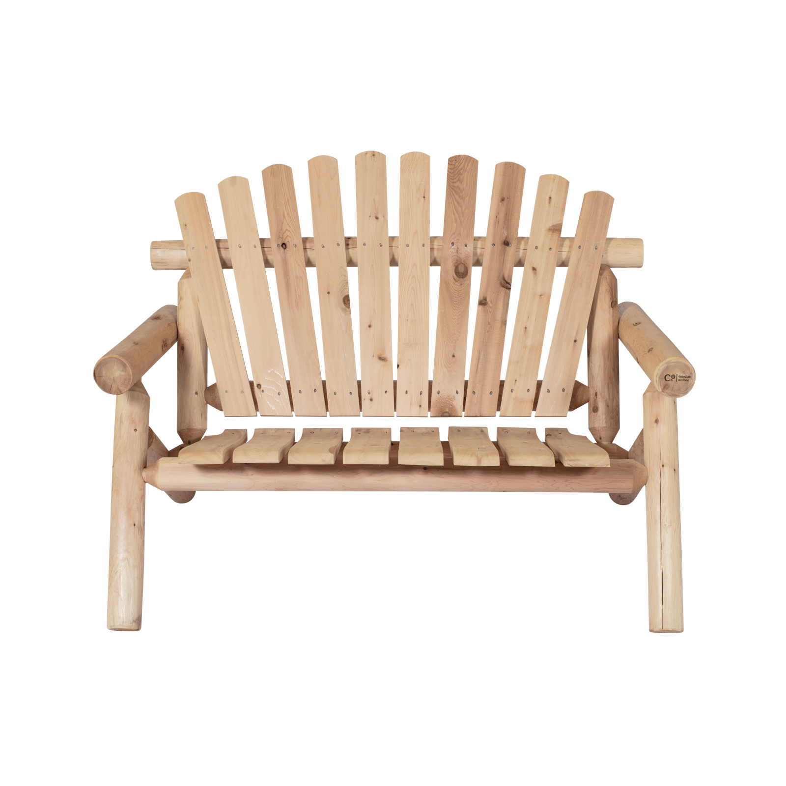 Log Kahdenistuttava Penkki