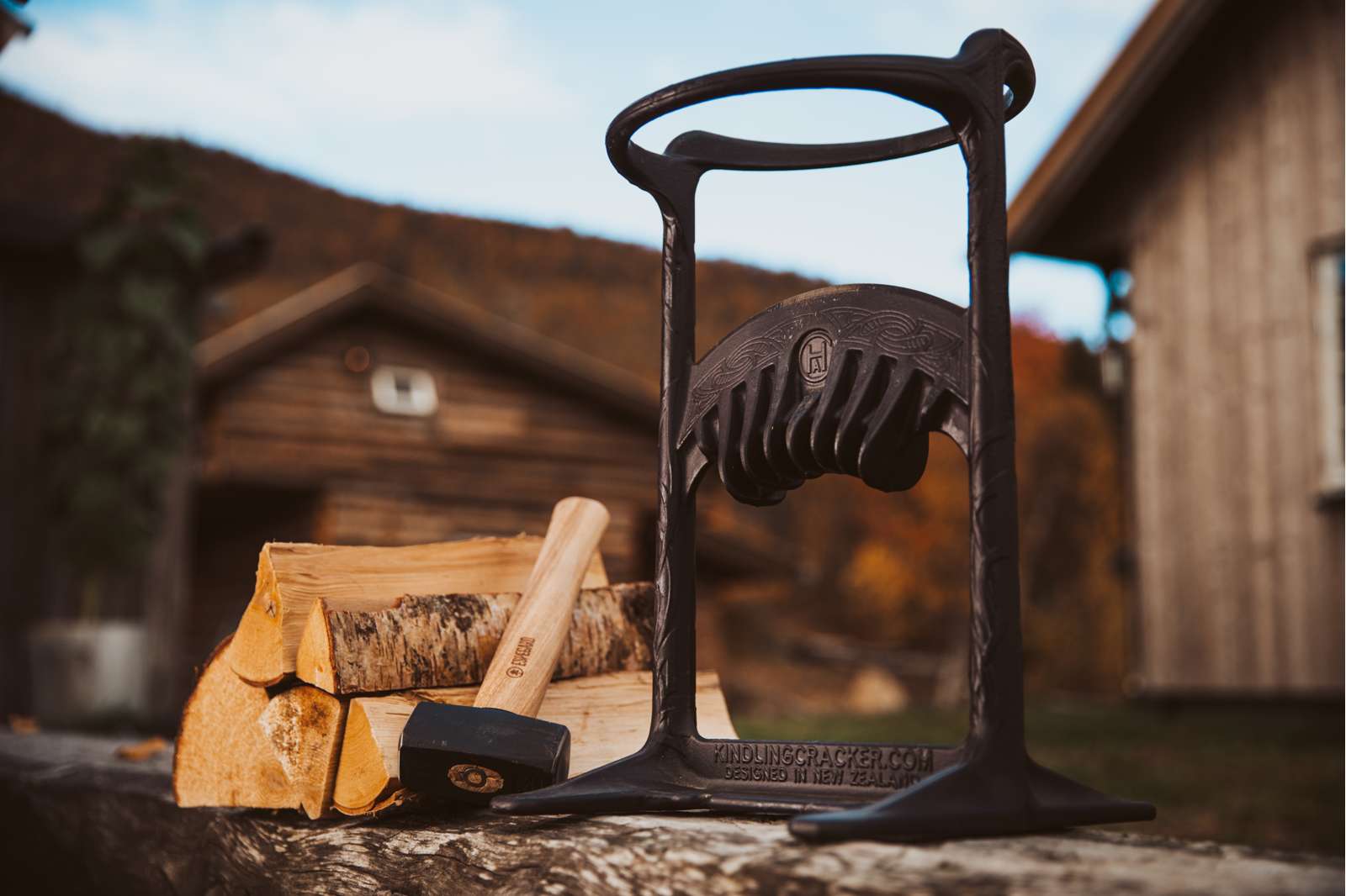 Kindling Cracker halkaisuteline King